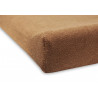 Lot de 2 housses de matelas à langer JOLLEIN Caramel/biscuit
