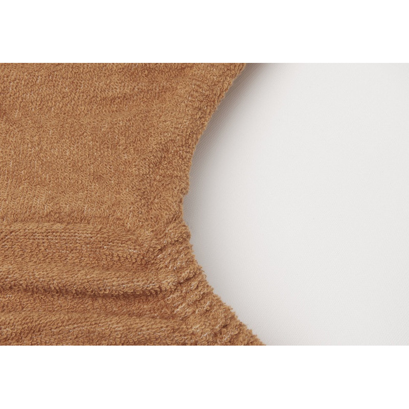 Lot de 2 housses de matelas à langer JOLLEIN Caramel/biscuit
