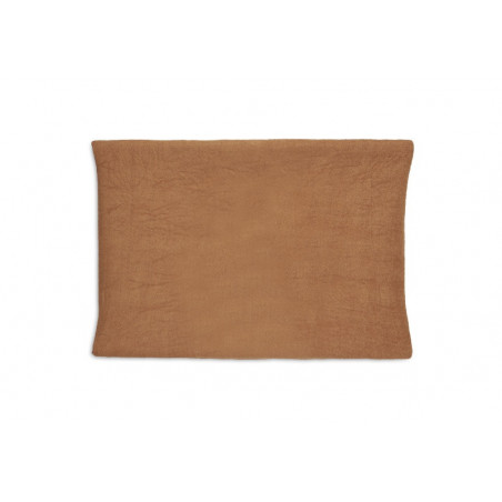 Lot de 2 housses de matelas à langer JOLLEIN Caramel/biscuit