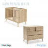 Chambre duo avec lit 60x120 MICUNA Martha Chêne