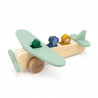 Avion en bois TRIXIE All animals