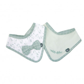 Lot de 2 bavoirs bandana DOMIVA Filou