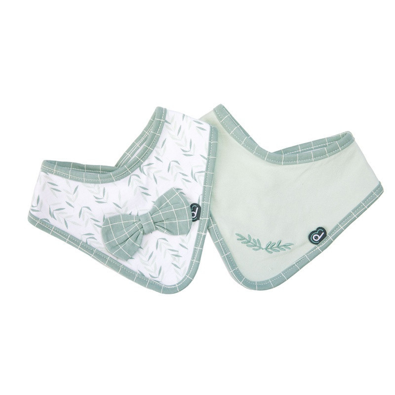 Lot de 2 bavoirs bandana DOMIVA Filou