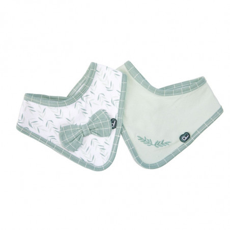 Lot de 2 bavoirs bandana DOMIVA Filou