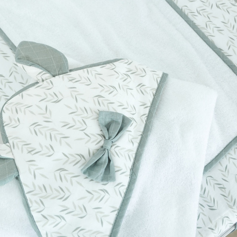 Sortie de bain + gant DOMIVA Filou