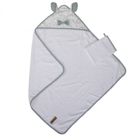 Sortie de bain + gant DOMIVA Filou