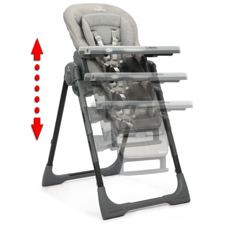 Chaise-haute Bébévision + réducteur RENOLUX Paloma