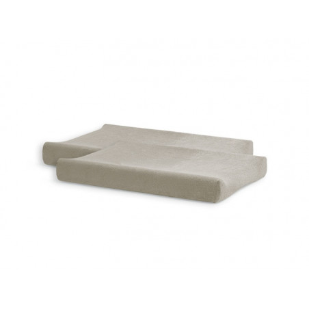 Lot de 2 housses de matelas à langer JOLLEIN Nougat