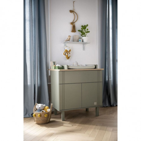 Commode 1t 2p SAUTHON Eléonore kaki