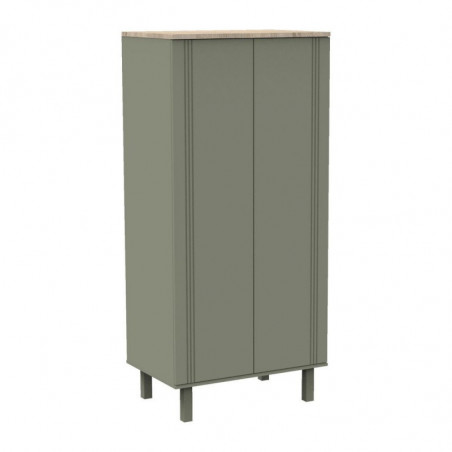 Armoire 2 portes SAUTHON Eléonore kaki
