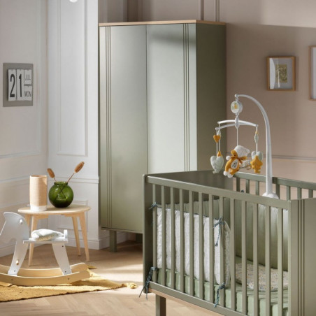 Armoire 2 portes SAUTHON Eléonore kaki