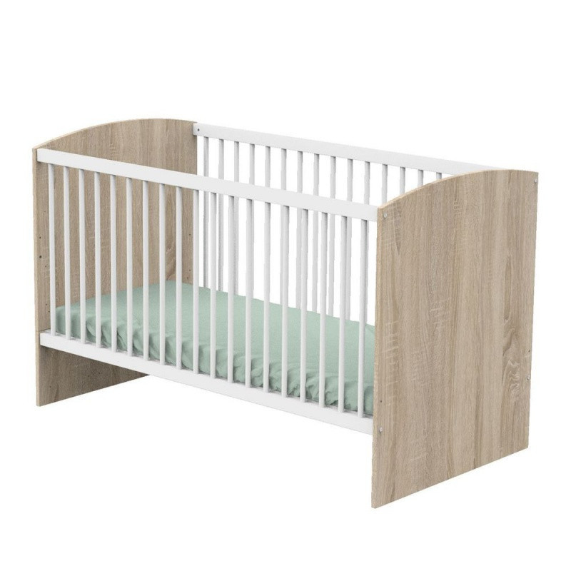 Little big bed 70x140 SAUTHON Access Chêne doré/blanc