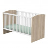 Little big bed 70x140 SAUTHON Access Chêne doré/blanc
