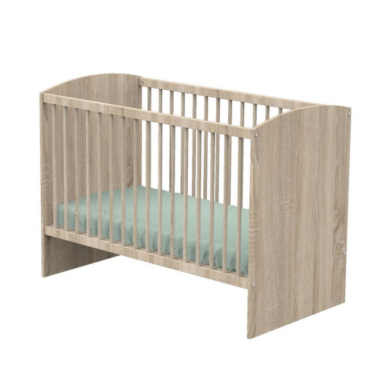 Lit bébé 60x120 SAUTHON Access Chêne doré