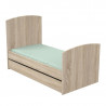 Little big bed 70x140 SAUTHON Access Chêne doré