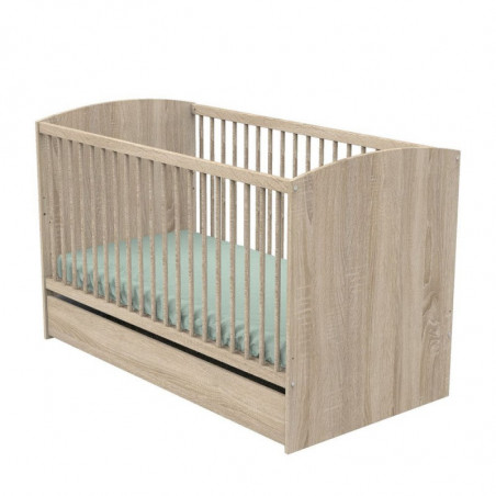 Little big bed 70x140 SAUTHON Access Chêne doré