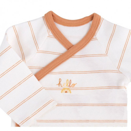 Lot de 3 bodies à manches longues 3mois SAUTHON Sunlight