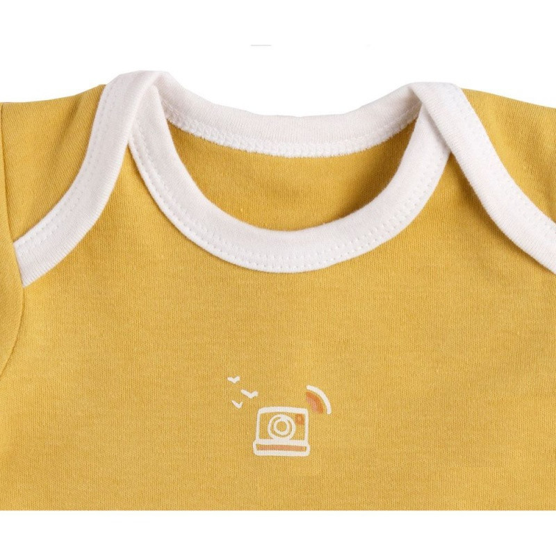 Lot de 3 bodies à manches courtes 3 mois SAUTHON Sunlight