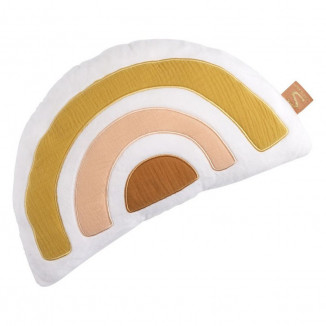Coussin déco arc en ciel SAUTHON Sunlight