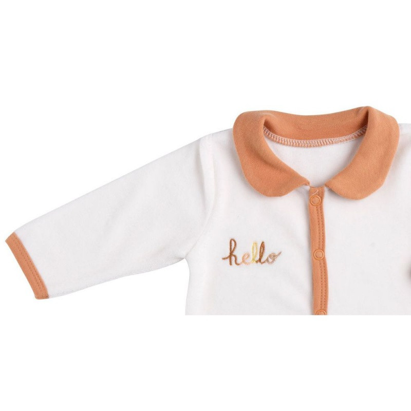 Pyjama naissance écru SAUTHON Sunlight