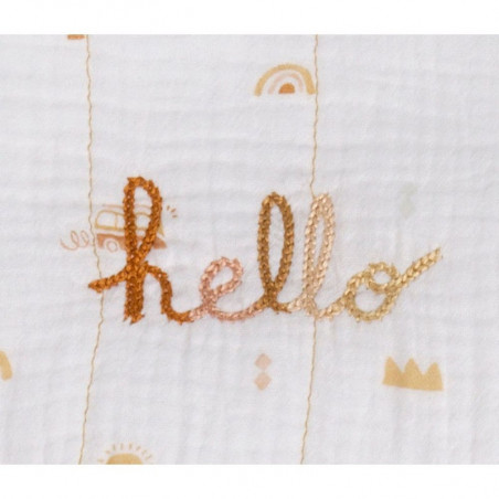 Sortie de bain et gant SAUTHON Sunlight