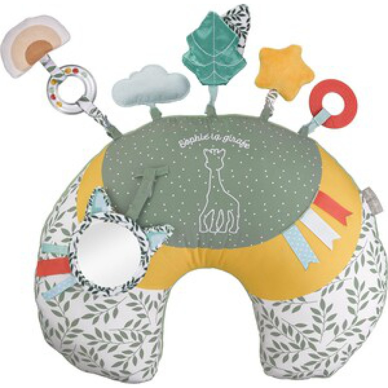 Coussin d'activités 2 en 1 Cosy Play VULLI Sophie la girafe