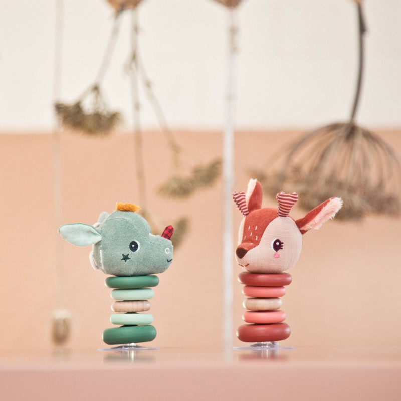 Hochet swing à ventouse Joe LES LILLIPUTIENS