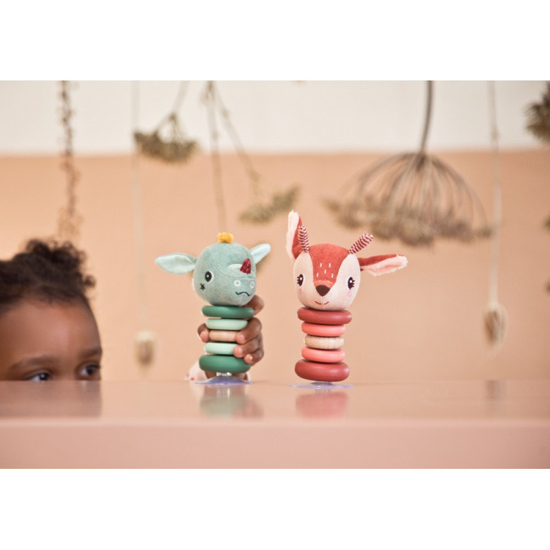 Hochet swing à ventouse Joe LES LILLIPUTIENS