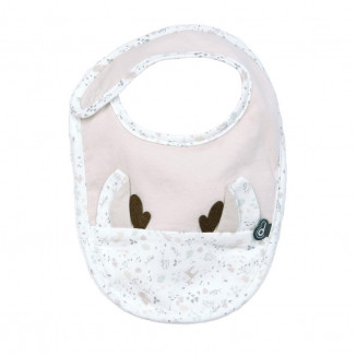 Lot de 2 bavoirs 0/6m DOMIVA Lilas