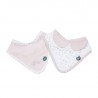 Lot de 2 bavoirs bandana DOMIVA Lilas