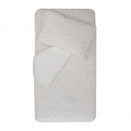 Housse de couette 100x140 + taie DOMIVA Lilas