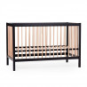 Lit 60x120 Cot97 CHILDHOME Noir/Naturel