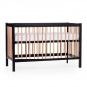 Lit 60x120 Cot97 CHILDHOME Noir/Naturel