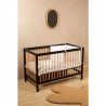 Lit 60x120 Cot97 CHILDHOME Noir/Naturel
