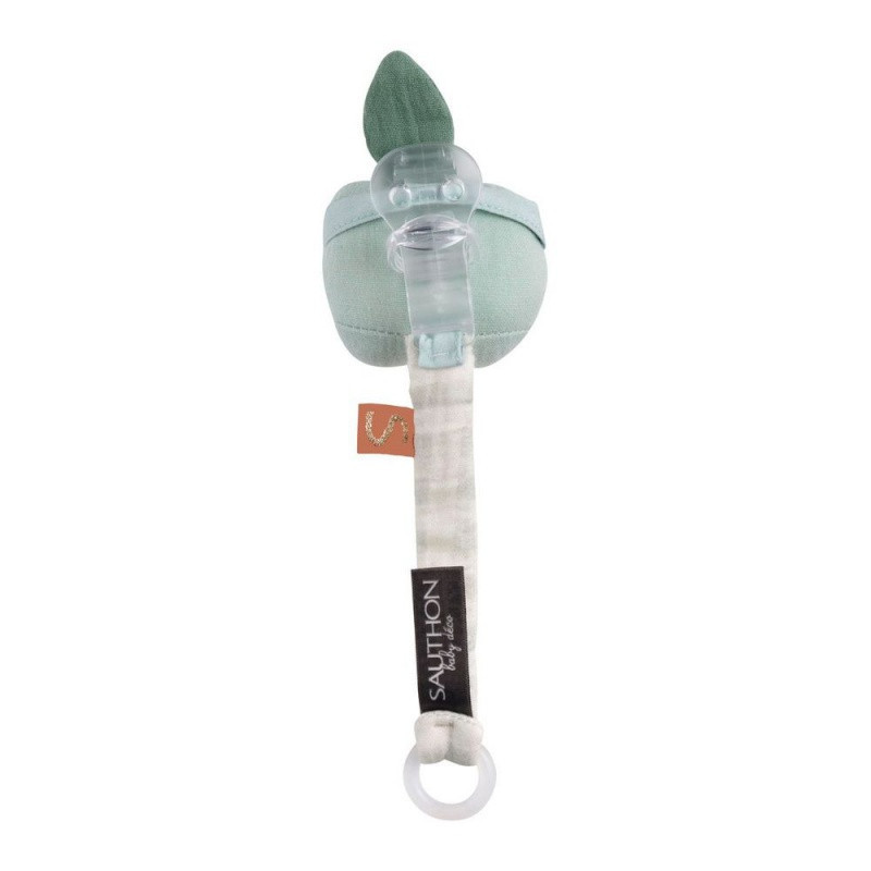Attache sucette pomme SAUTHON Botanica