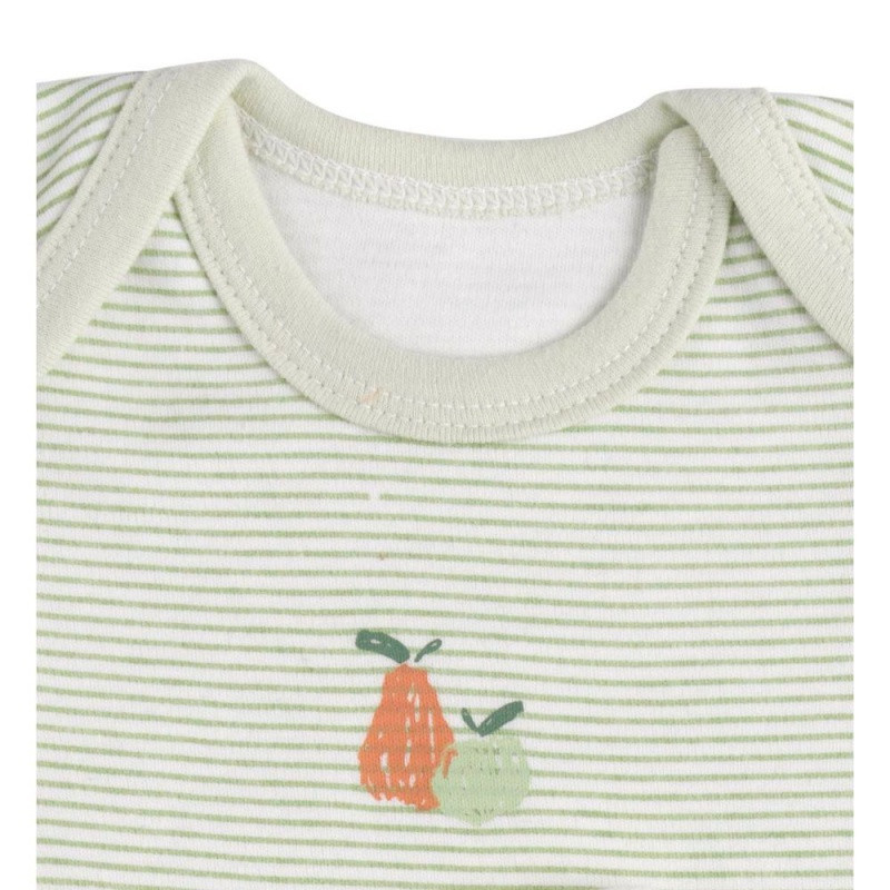 Lot de 3 bodies à manches courtes 3mois SAUTHON Botanica