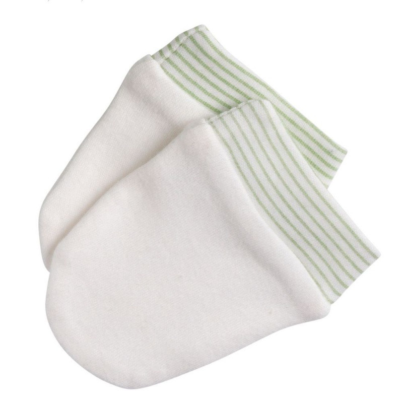 Bonnet + moufles Naissance vert SAUTHON Botanica