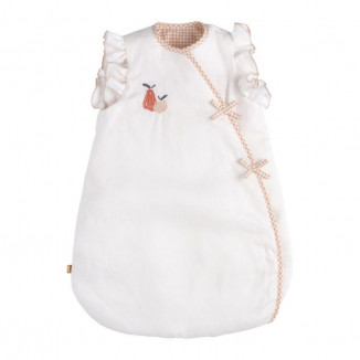 Gigoteuse naissance à volants écru SAUTHON Botanica