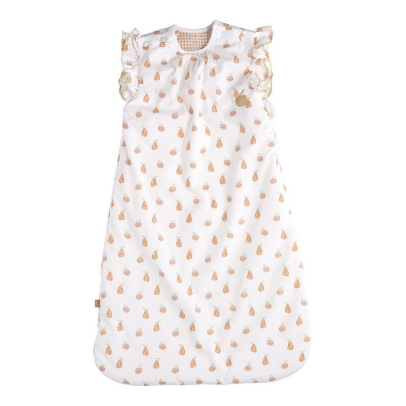 Gigoteuse ouatinée 0/6m à volants SAUTHON Botanica