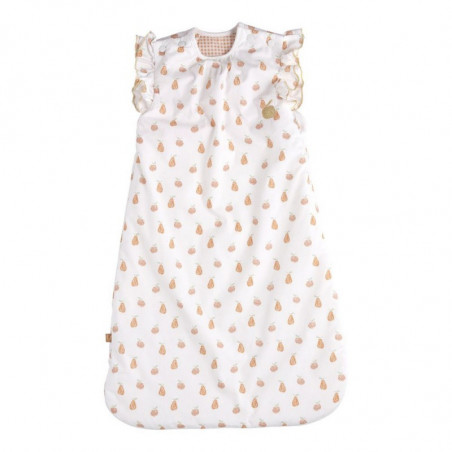 Gigoteuse ouatinée 0/6m à volants SAUTHON Botanica