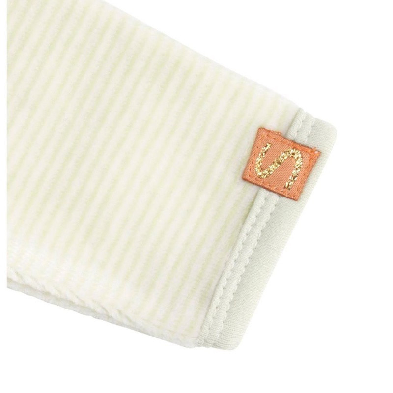 Pyjama naissance à rayure vertes SAUTHON Botanica