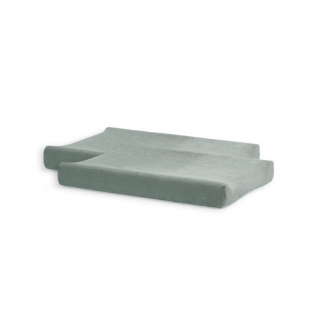 Lot de 2 housses de matelas à langer JOLLEIN Ash green