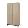 Armoire 2 portes GALIPETTE Marcel black