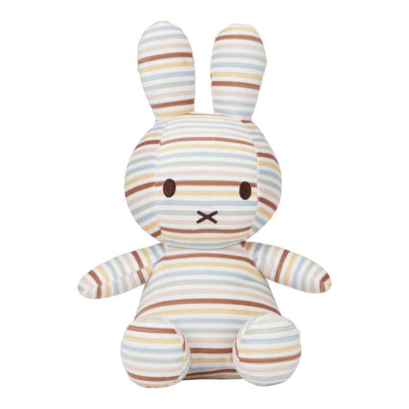 Peluche Miffy 35 cm LITTLE DUTCH Vintage Sunny Stripes all over