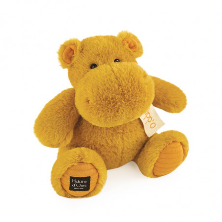Peluche Hippo 25 cm HISTOIRE D’OURS Ocre