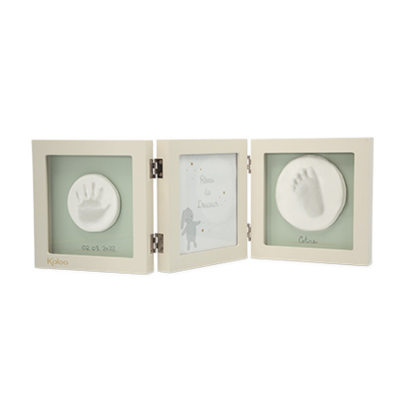 Cadre photo et empreintes KALOO Rêves de douceur