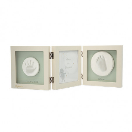 Cadre photo et empreintes KALOO Rêves de douceur