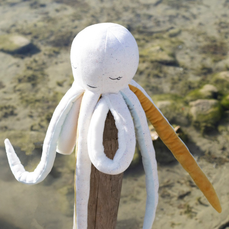 Grande peluche Poulpie TROIS KILOS SEPT Au large de Nova