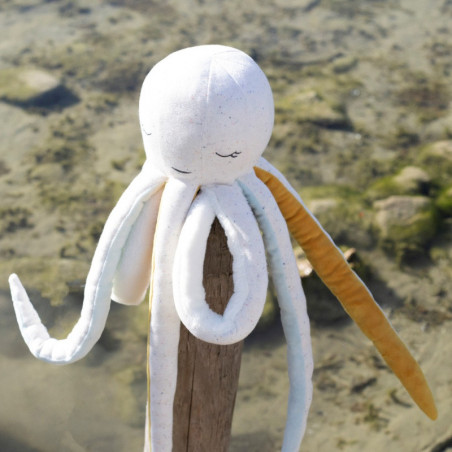 Grande peluche Poulpie TROIS KILOS SEPT Au large de Nova