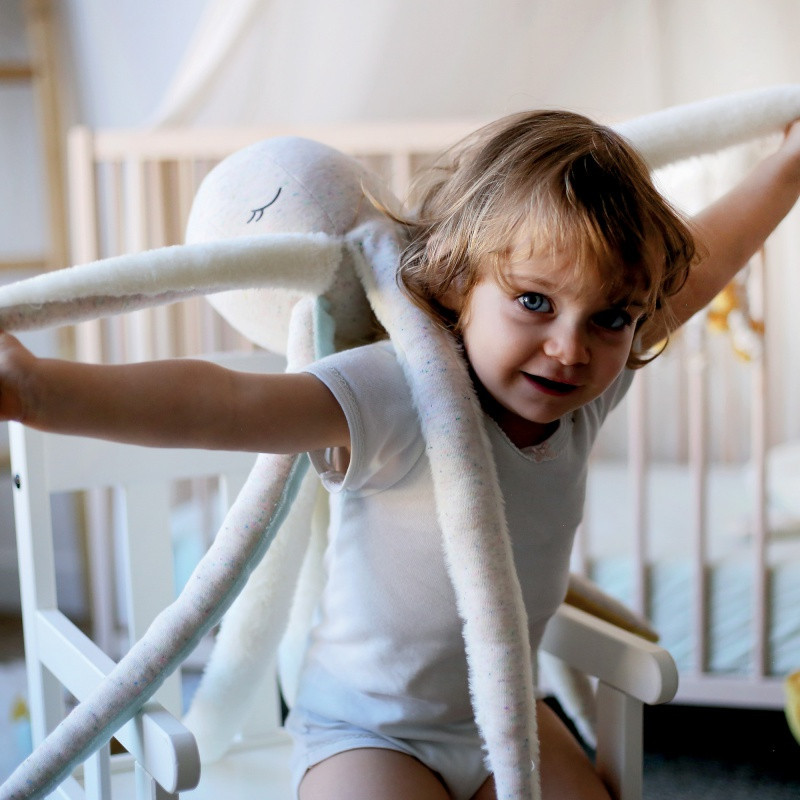 Grande peluche Poulpie TROIS KILOS SEPT Au large de Nova